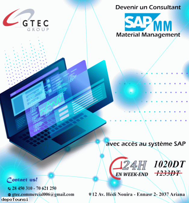 Formation  SAP MM Material Management 