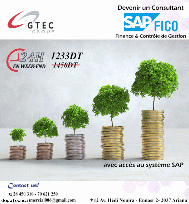 Formation SAP FICO Finance comptabilité et Gestion