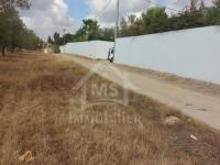 Terrain clôturé de 1253 m² à vendre à Hammamet Sud 51355351